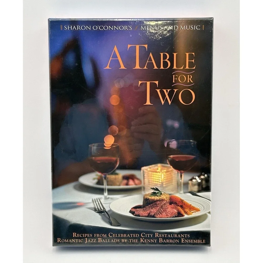 Lot Of 2 Sharon O'Connor's Museum Cafes & Arts &‎ A Table For Two Menus & Music